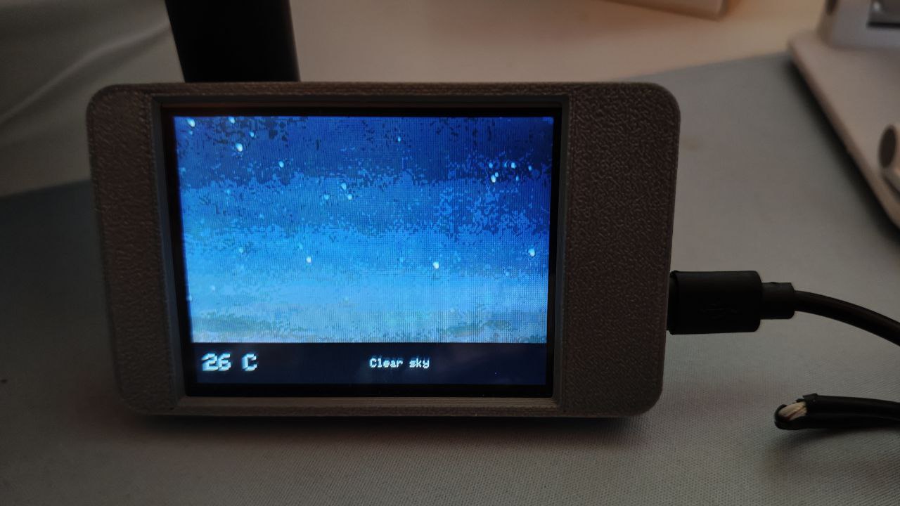 Preview image for project ESP32 IoT Digital Frame