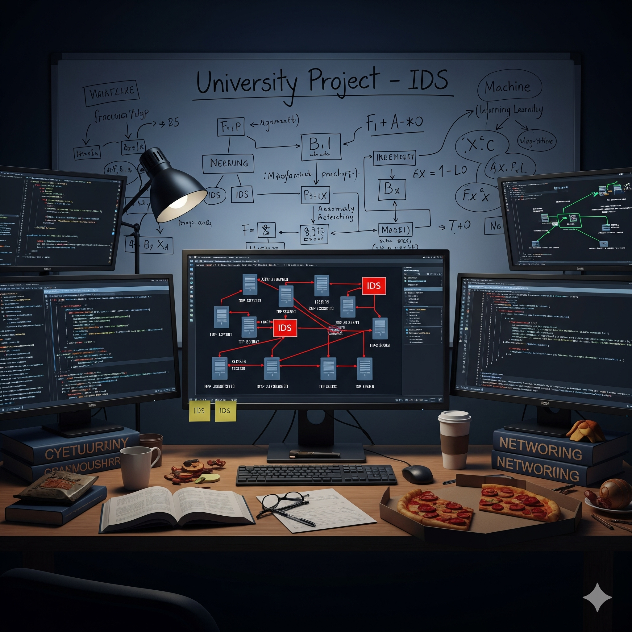 Preview image for project IDS for Zero-Day Attack Detection